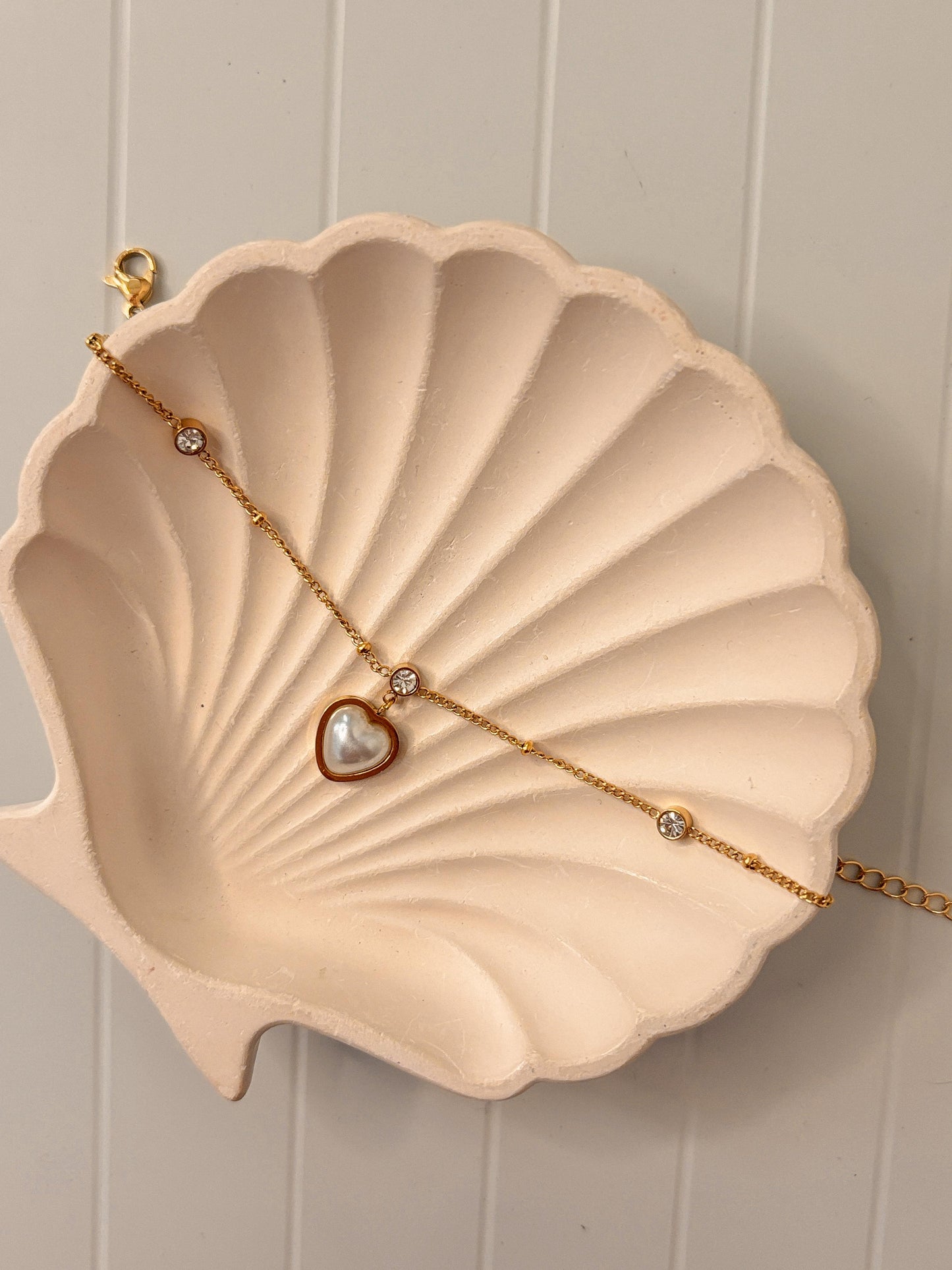 Heart Charm Bracelet