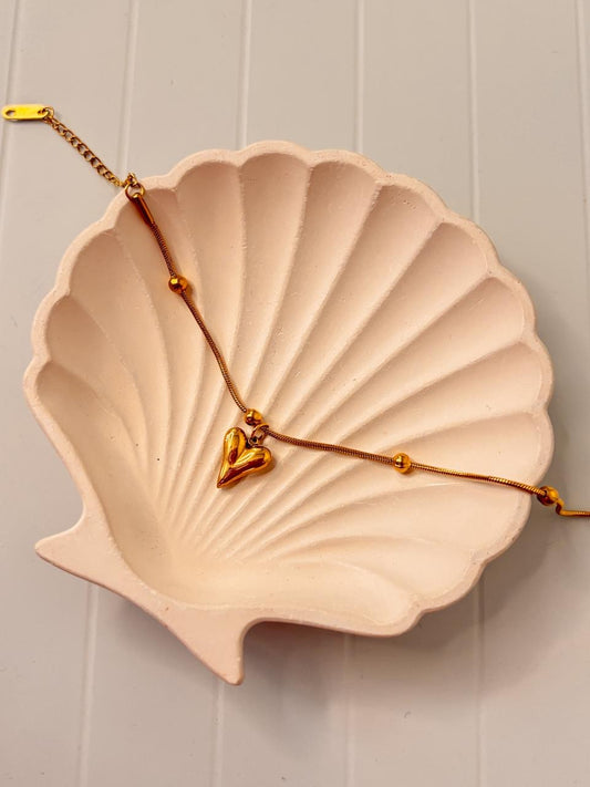 Amore Heart Loop Bracelet