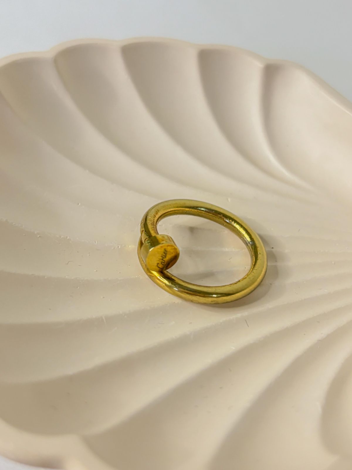 Juste un Clou ring, gold ring