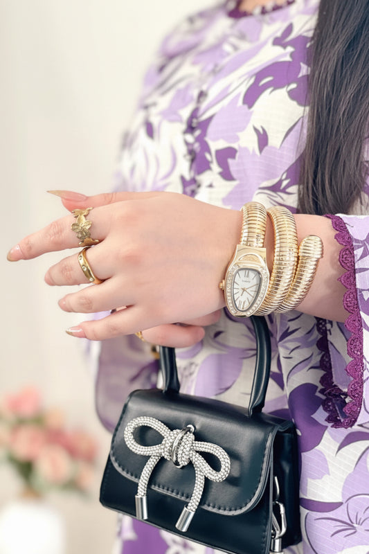 Snake Bangle Watch