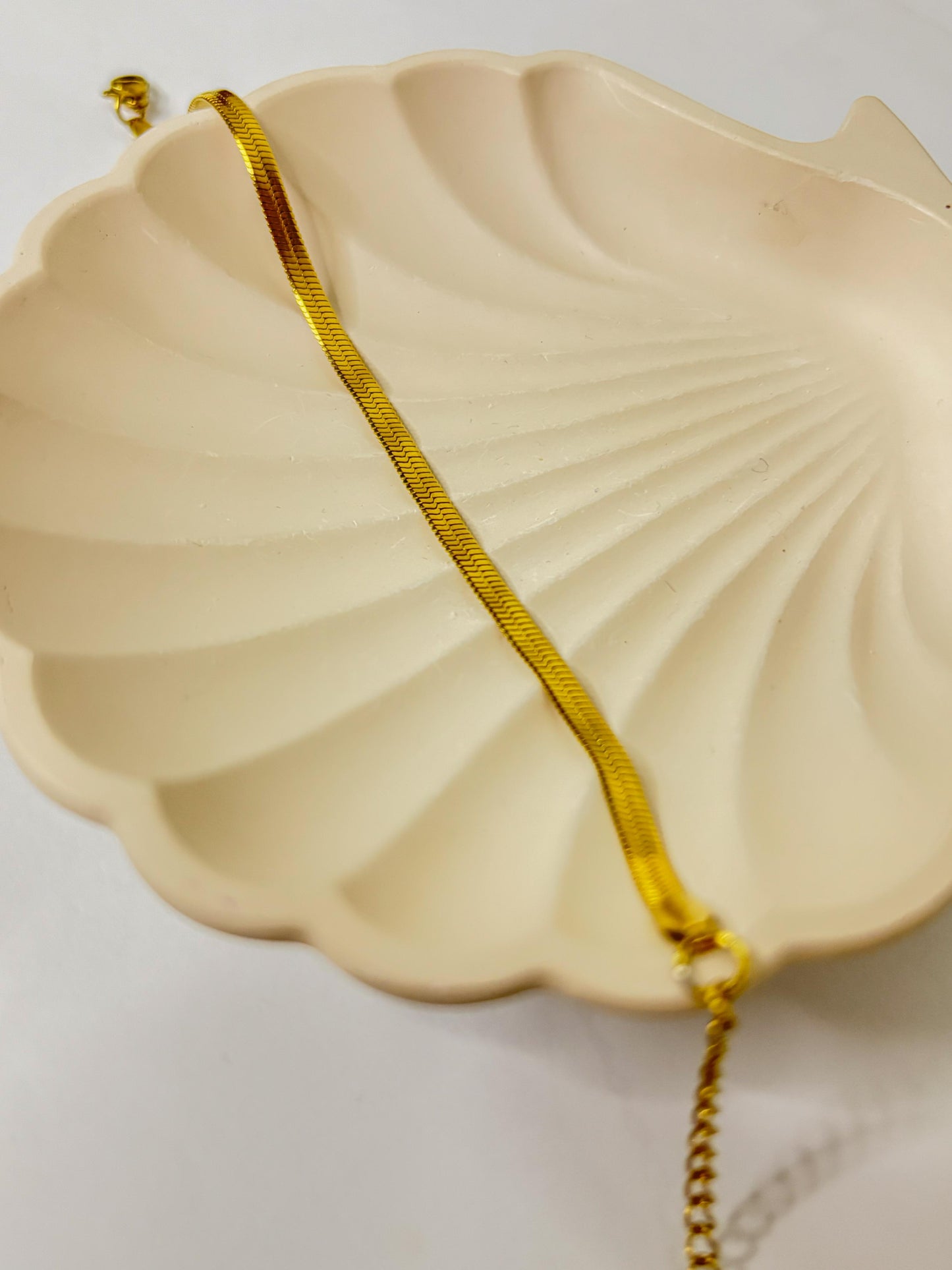 Luxury Gold-Plated Snake Chain Anklet