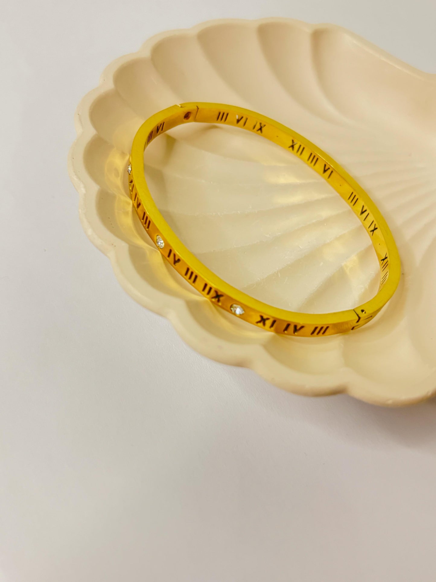 Roman numerical kada bracelet
Price