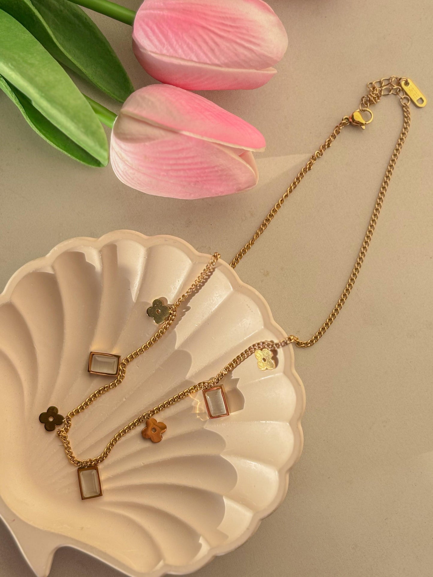 Golden Muse Charm Chain