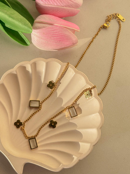 Golden Muse Charm Chain