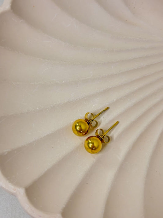 Classic Mini Ball Stud Earrings