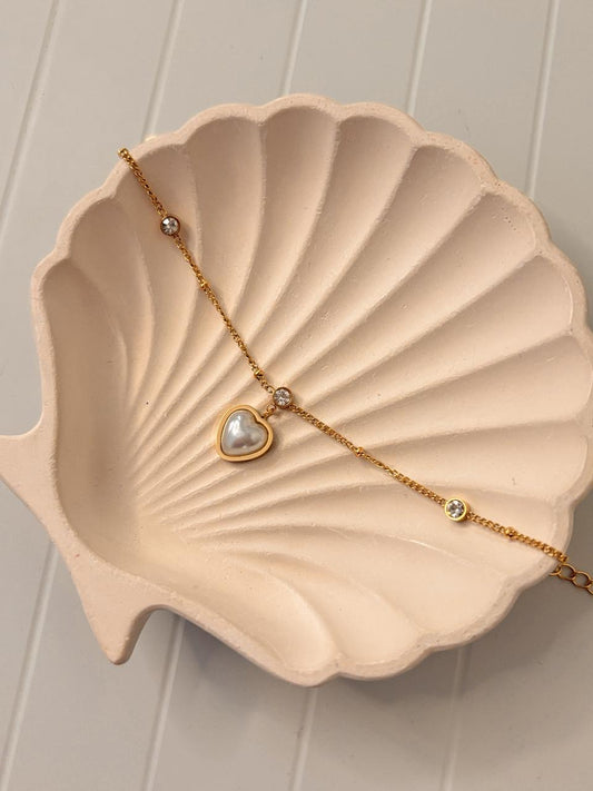 Heart Charm Bracelet