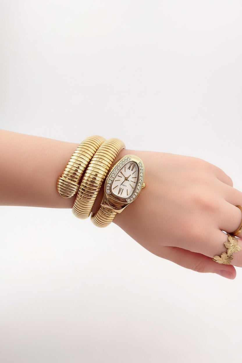 Snake Bangle Watch