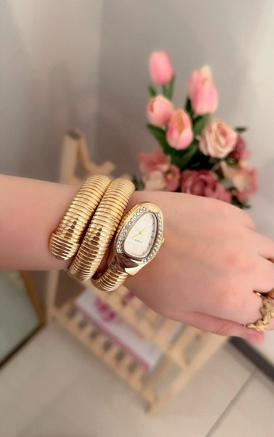Snake Bangle Watch