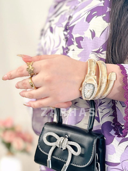 Snake Bangle Watch
