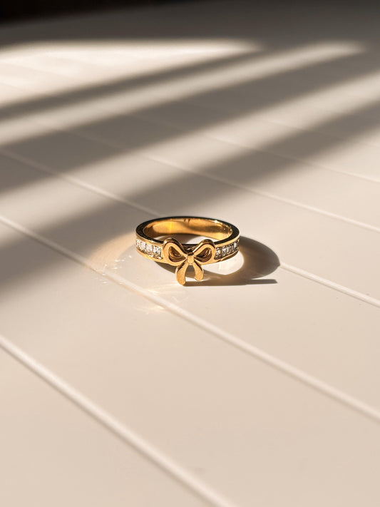 Bow Dainty Ring