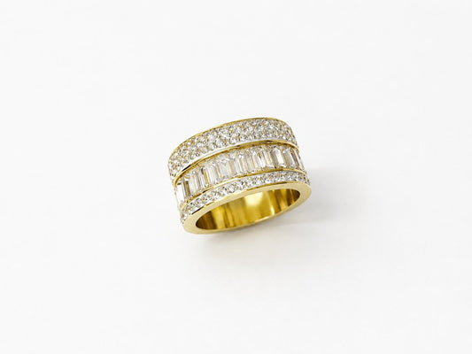 Eclipse Band Statement Ring
