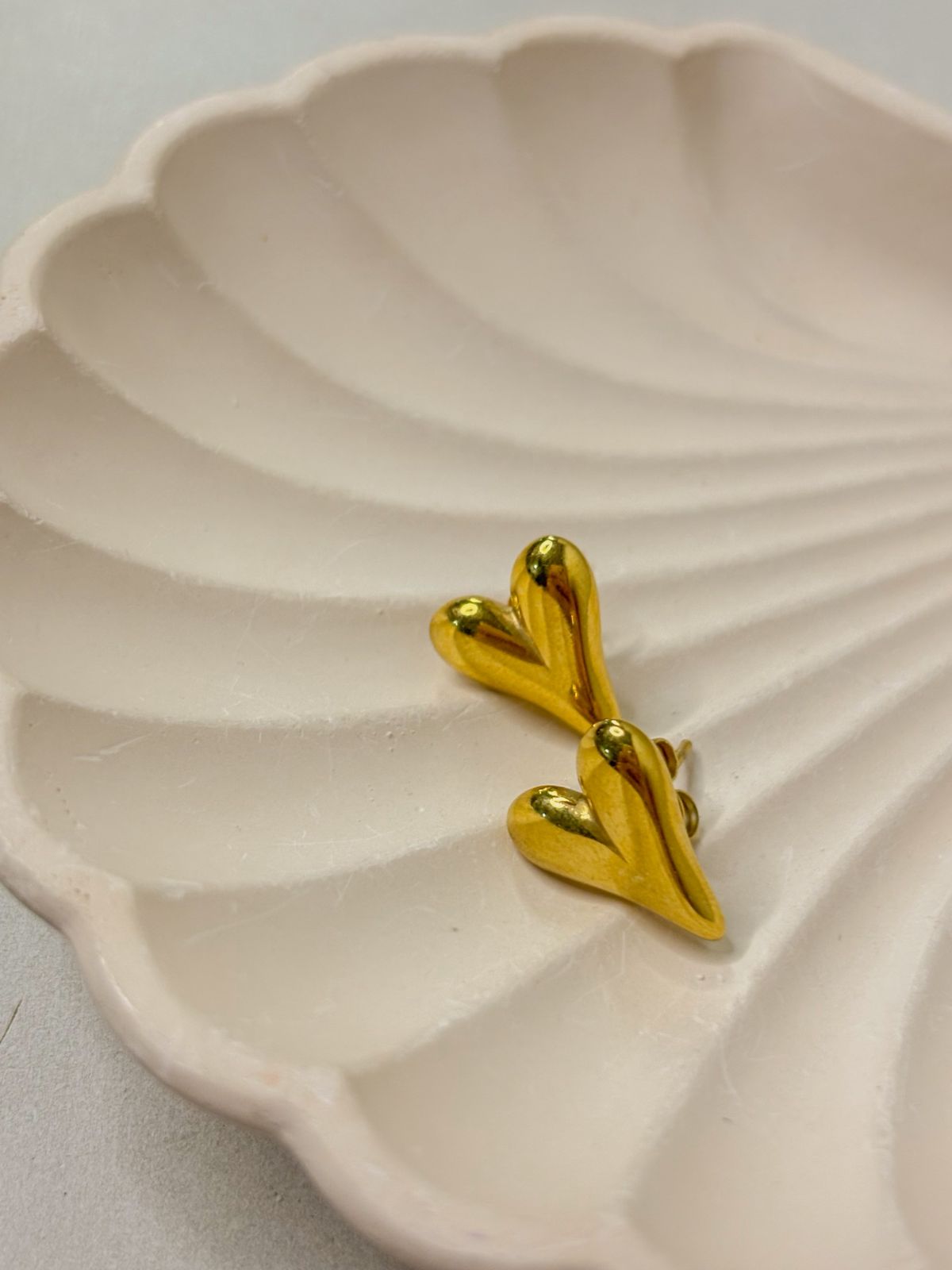 Sweetheart Stud Earrings