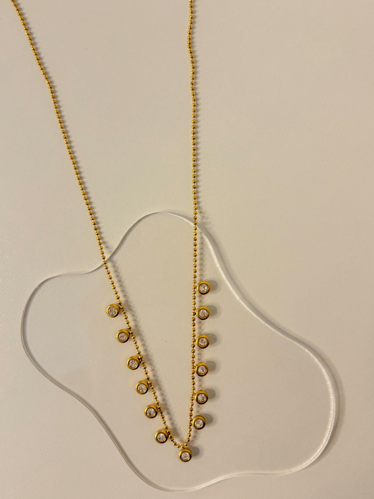 Lumière Mini Zarcon Beads Necklace