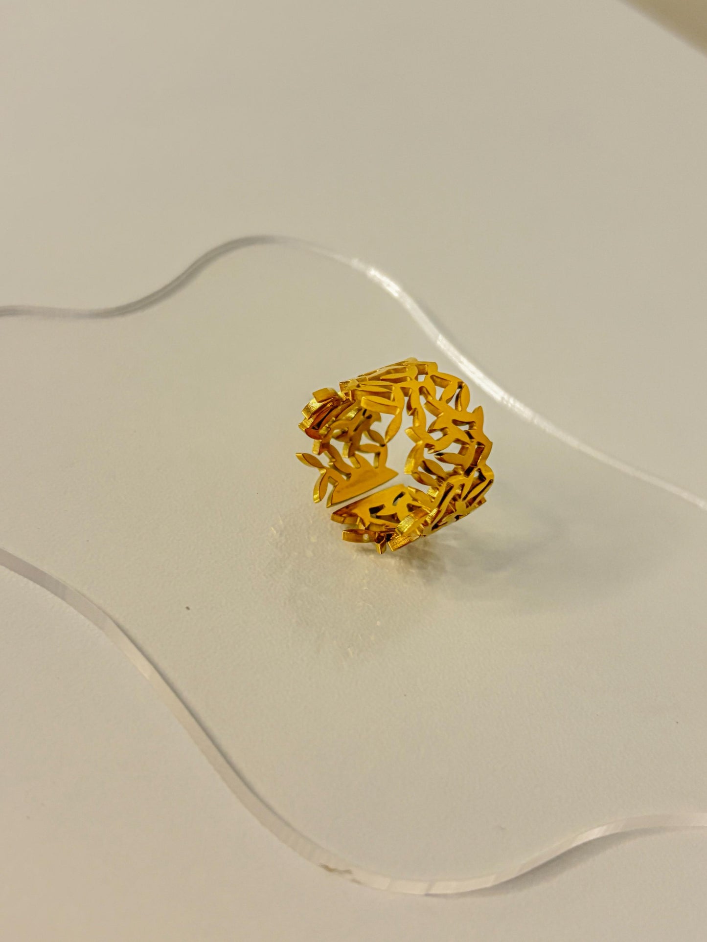 BoldEase Chunky Adjustable Ring